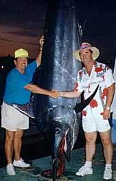 Trophy catches with Mr Marlin
